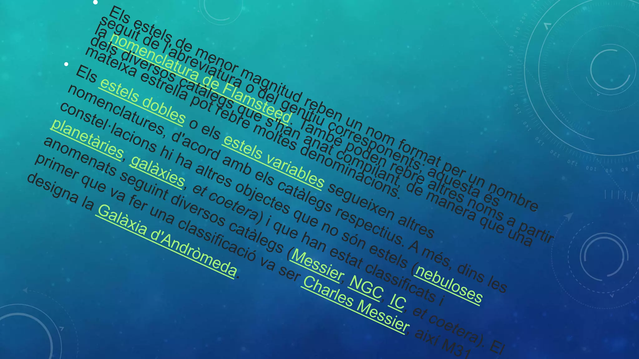 Les constel.lacions | PPTX