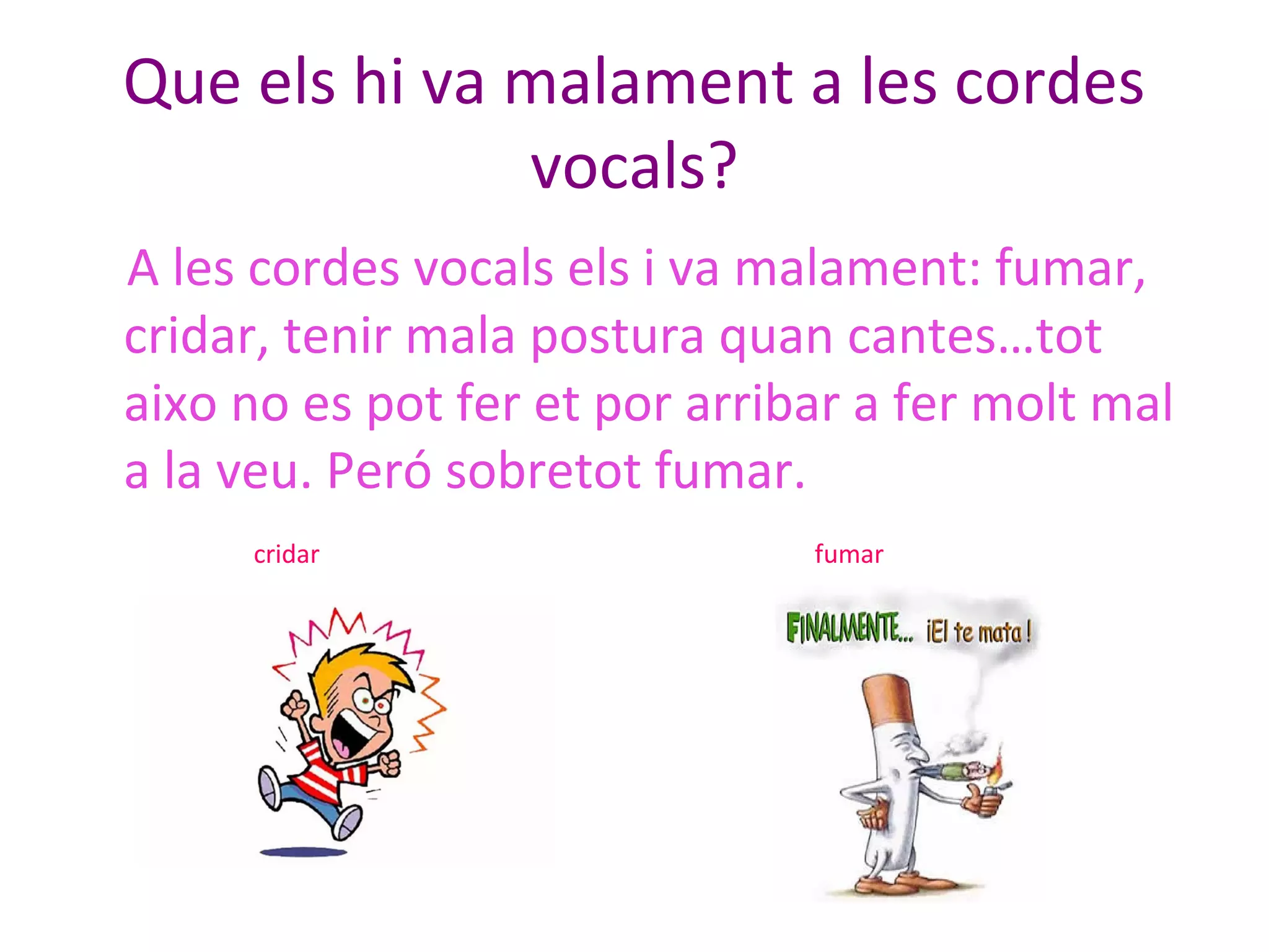 Les cordes vocals | PPT