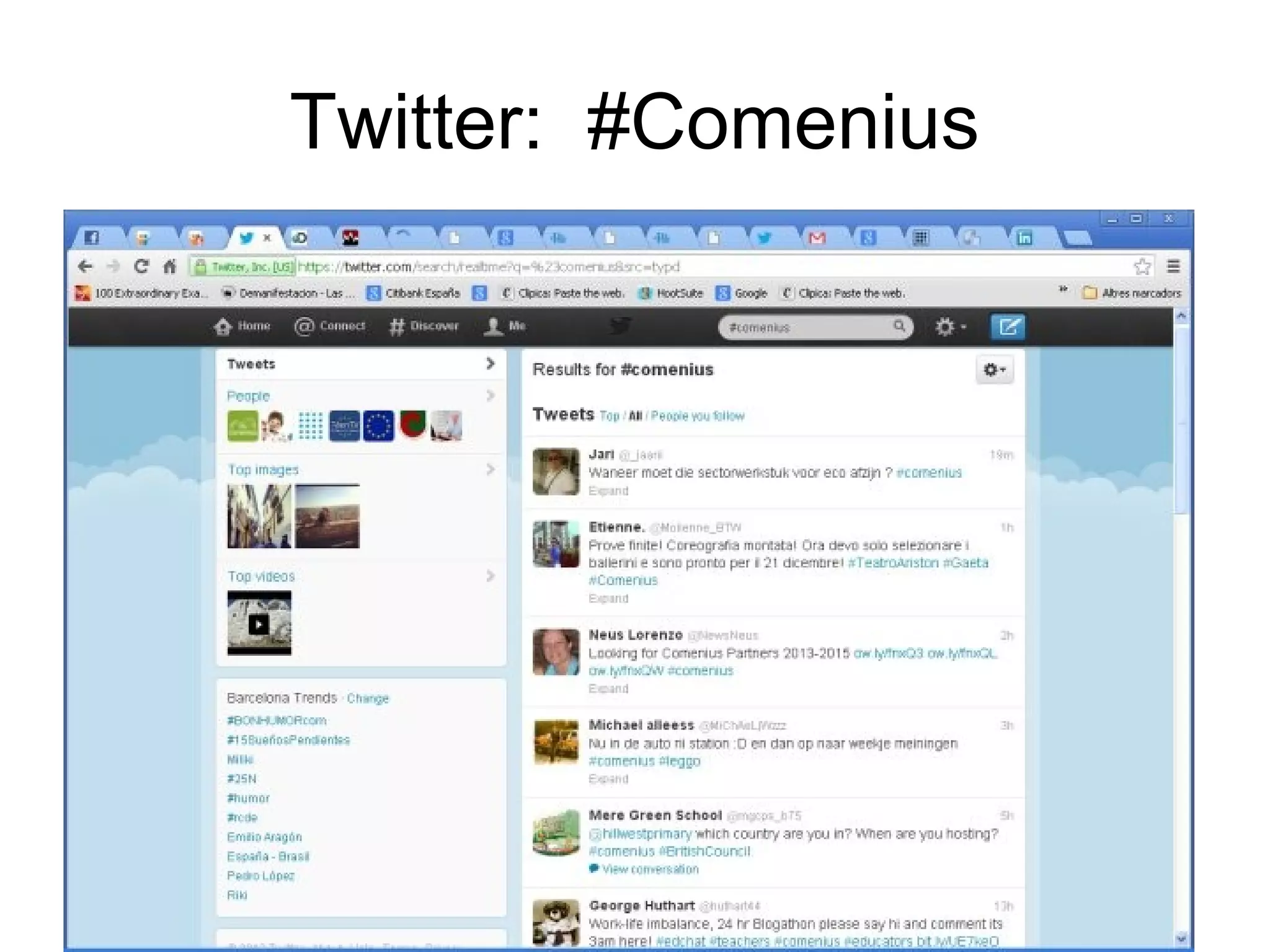 Twitter: #Comenius
 
