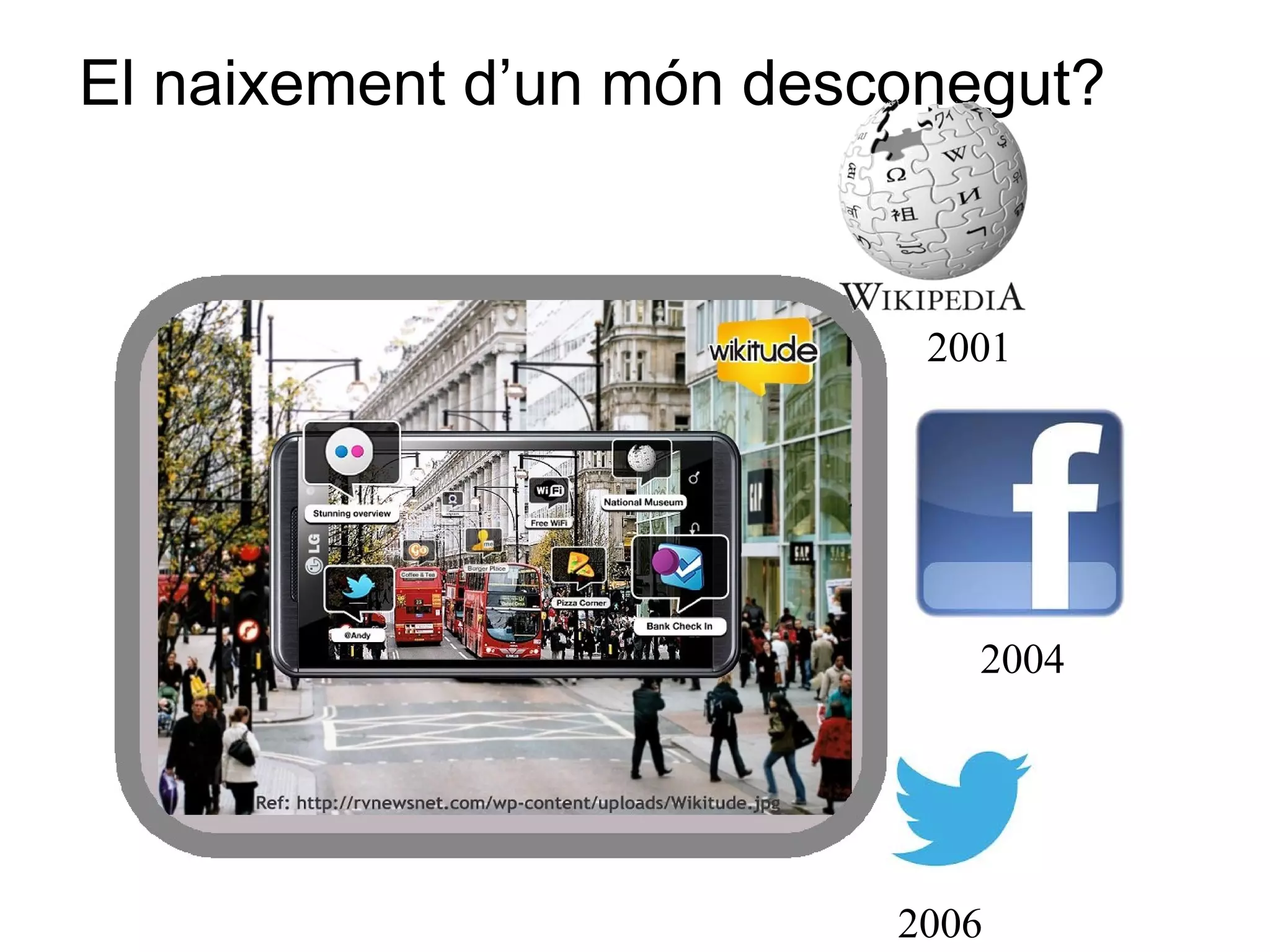El naixement d’un món desconegut?



                           2001




                             2004




                          2006
 