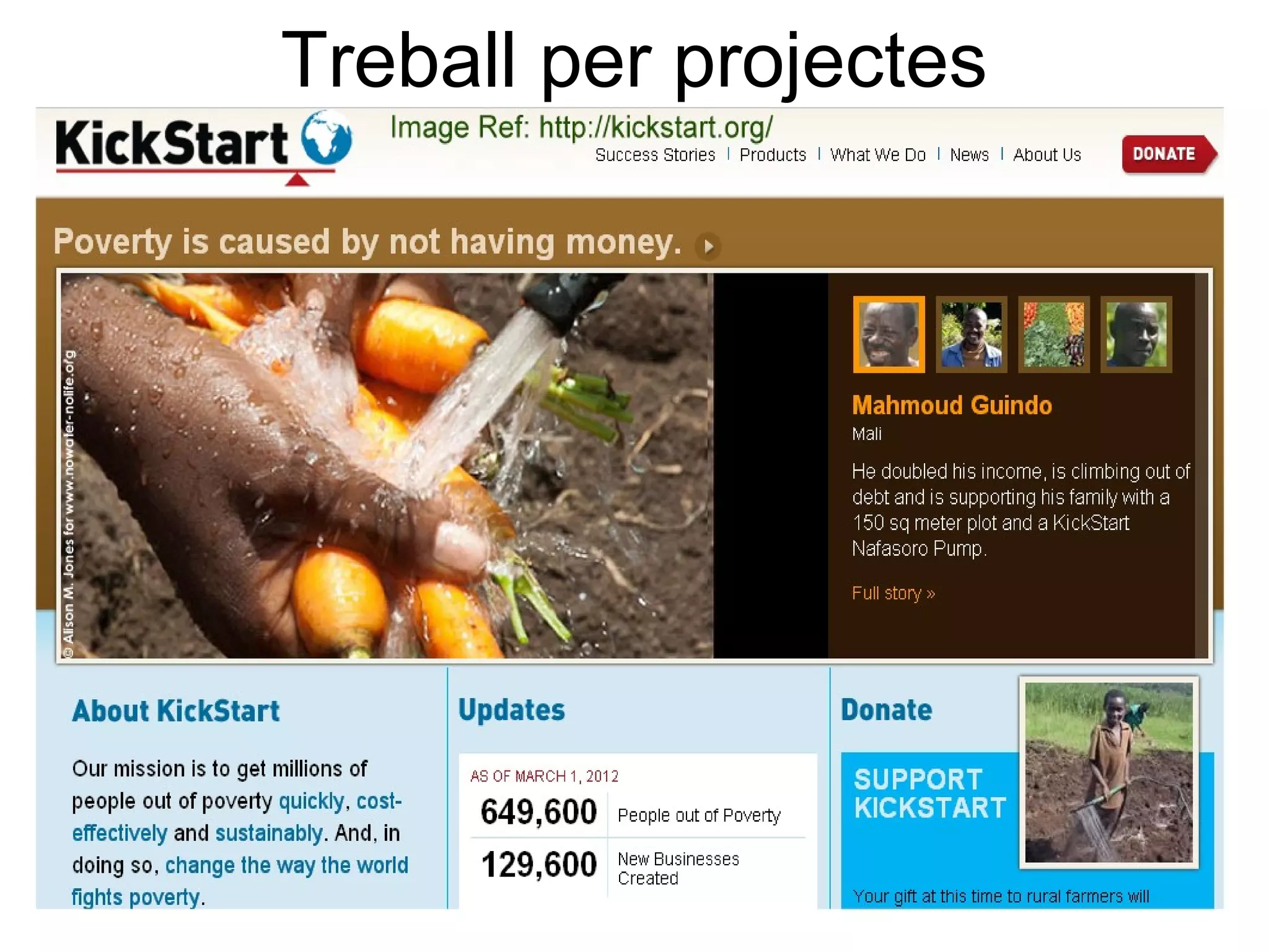 Treball per projectes
 