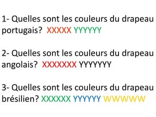 Les Couleurs