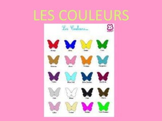 LES COULEURS
 