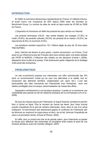 Les Criteres Determinant Le Choix Du E Commercant Les Criteres Determinant Le Choix Du E Commercant