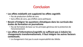 Les discours de la REDD+ dans les media