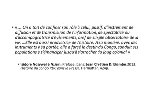 Les discours de la REDD+ dans les media