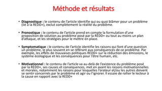 Les discours de la REDD+ dans les media