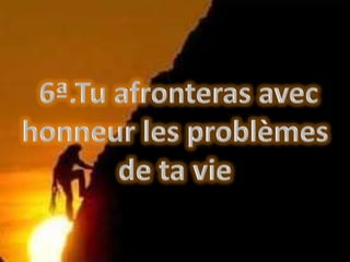 Les dix commandement pour ne pas tomber dans