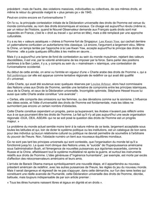 Les Droits De Lhomme