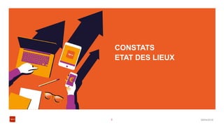 08/04/2016
CONSTATS
ETAT DES LIEUX
3
 