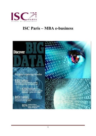 ISC Paris – MBA e-business




            1
 