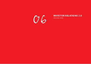 06
Investor Relations 2.0
Alexander Böhm
 
