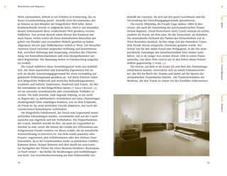 9   Meilensteine und Wegweiser                                                                                                                   9


    Wien aufzusuchen, behielt er ein Erlebnis in Erinnerung, das zu      deshalb die Literatur, die sich auf den guten Geschmack und die




                                                                                                                                                O RT
    dieser Grundstimmung passte. Anstelle eines Revolutionärs, der       Verwendung der Einrichtungsgegenstände spezialisierte.
    in Distanz zu den Ritualen der bürgerlichen Welt lebte, deren           Die zweite Ableitung, die Freuds Liege zulässt, führt in den




                                                                                                                                                Wien
    krankmachende Anteile er aufgedeckt hatte, stieß er auf jemanden,    Orient, der auch die Entstehung der psychoanalytischen Traum-
    dessen Arbeitsräume diese verabscheute Welt geradezu versinn-        theorie begleitet. Freud bezeichnete seine Couch niemals als solche,
    bildlichen. Von seinem Besuch nahm Breton den Eindruck mit           sondern als Diwan, als Sofa oder, für die Ärzteschaft, als Ruhebett.
    nach Hause, nichts weiter als einen altmodischen Menschen um-        Die orientalische Herkunft der Namen des Polstermöbels war in
    geben von Plunder und verstaubten Möbeln gesehen zu haben.           Wien besonders deutlich, da hier lange Zeit der besondere Typus,
    Abgespeist mit ein paar Höﬂichkeiten verließ er Wien. Der Besucher   dem Freuds Diwan entspricht, Ottomane genannt wurde. Der
    verortete Freud zwischen utopischer Hoffnung und Konventiona-        Orient war für den Juden Freud eine Weltgegend, in die ihn seine
    lität, zwischen Befreiung und Anpassung, zwischen der Überwin-       psychische Genealogie mit fortschreitendem Alter immer tiefer
    dung von Kontrollmechanismen und einer Rumpelkammer aus              führte. Als er als junger Arzt seinen Diwan 1886 in seiner Praxis




                                                                                                                                                BÜHNE
    alten Reglements. Die Spannung drohte in Enttäuschung aufgelöst      aufstellte, war diese Welt vorerst nur in den Falten dieses Polster-
    zu werden.                                                           möbels gegenwärtig [e Dubai 35].
        Die Couch möblierte diese Vorstellungswelt nicht nur sinnbild-      Der Diwan, auf dem er als Ersatz für sein Bett den Nachmittags-




                                                                                                                                                Freud-Museum
    lich, mit ihren materiellen und kulturellen Eigenheiten bot sie      schlaf halten konnte, entwickelte sich zu einem Erkenntnisvehi-
    sich als idealer Ausstattungsgegenstand für einen zwiespältig auf-   kel, das ihn ins Reich des Traums und damit auf die Spuren der
    geladenen Erfahrungsraum geradezu an. Auf ihren Polstern trafen      orientalischen Traumbücher brachte. Am Traumverständnis der
    sich bürgerliche Wohnwelt und ärztliches Behandlungszimmer,          Moderne, die den Traum zu einem Ort des Konﬂikts widerstreiten-
    westliche und östliche Traditionen, Wachwelt und Traum. Als Mö-
    bel entstammte sie den bürgerlichen Salons [e Soane’s Museum 54],
    wo sie entweder aristokratische oder orientalische Vorbilder er-
    weckte. Die halb sitzende, halb liegende Haltung, in der noch




                                                                                                                                                SZENE
    zu Beginn des 19. Jahrhunderts Aristokraten auf einer Chaiselongue
    standesgemäß Gäste empfangen konnten, war zu dem Zeitpunkt,
    als Freud sie für seine ärztlichen Zwecke adaptierte, nur noch der




                                                                                                                                                Denkort
    exzentrischen Künstlerpose vorbehalten.
        Die bürgerliche Familienwelt, die Freud zum Gegenstand seiner
    seelischen Erkundungen machte, versammelte sich auf der Couch
    zunächst nur zögerlich und mit Vorbehalten. Die Doppelfunktion
    der Couch, nämlich sowohl als Sitz- als auch als Liegemöbel be-
    nutzbar zu sein, setzte die Körper der Gefahr des Schwankens aus.
    Zeitgenossen Freuds warnten vor dieser Gefahr, die als moralische
    Verunsicherung zu bewerten ist. Das Sofa wurde pauschal »den
    Frauen« zugewiesen, den Schlafzimmern oder den intimen Fami-
    lienrunden, da es bei Unachtsamkeit leicht zu peinlichen Unfällen
    kommen könne. Körper könnten sich dort durch ein unerwarte-
    tes Nachgeben der Polster für einen Moment berühren, Rocksäume
    zu hoch rücken – das Risiko für Berührungen und Entblößungen
    war hoch. Zur Geschlechtertrennung auf dem Polstermöbel riet

    58                                                                                                                                    59
 