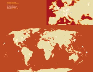 6
     GEOGRAFISCHES
                                                                                                                                                                   44
     I N H A LT S V E R Z E I C H N I S
     Die Zahlen geben                                                                                                         46                                  70
                                                                                                                                              23
     die Kapitelnummern an.                                                                              66
     Nicht über Geodaten                                                                                               48 61        65
                                                                                                             42
     erreichbar: 73, 74, 75, 76                                                                        50 12          37
                                                                                                            54                  26 28
                                                                                                     38                  68 2
                                                                                          59                    62              72
                                                                                                             67       36
                                                                                                                          39 43
                                                                                                                4               53     9
                                                                                                                     11 60 57       64
                                                                                                                       56 7
                                                                                                                               10
                                                                                               45
                                                                                                                                   63
                                                                                                                                     41
                                                                                                                                                    47




                                                       3                             44
                                                                                    70

                                                                                                         31
                                                  19
                      15                  25
                                     55
                       29                       33                             47
                                13                                                                                                             22
                              71               49 40                                                                                          30
                                                                                                                         69          18
                                          1                                    14
34                                                                                                  35
                                                                     32
                                                                                                              27
                                                                                                                                                         17


                                          58                              24        21
                                      5
                                                                                                                                                              8
                                                                                                                                                    51
                                                           20

                                                 52




                                                                16
 