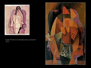 Etude "Femme en Chemise dans un fauteuil"
1913.
 