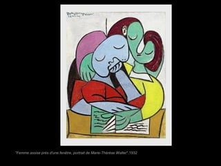 "Femme assise près d'une fenêtre, portrait de Marie-Thérèse Walter",1932
 