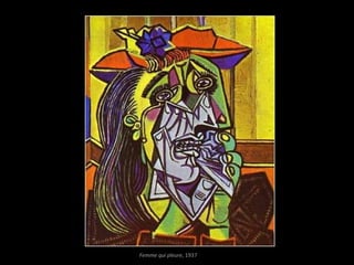 Femme qui pleure, 1937
 