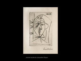 portrait double de Jacqueline Roque
 