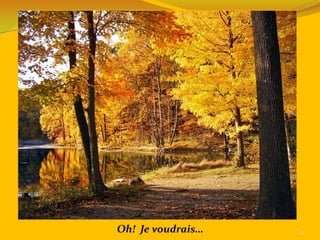 Oh! Je voudrais…   22
 