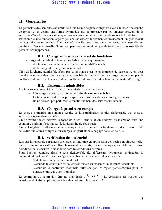 Les fondations