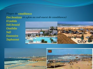 Les formes du tourisme au maroc