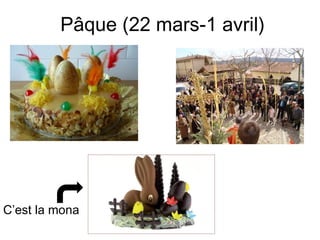 Pâque (22 mars-1 avril)




C’est la mona
 