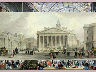 • Això és conseqüència d'una sèrie de factors:
a) El predomini financer, industrial i comercial.
b) L'estabilitat política i institucional  La pau interna i externa.
c) La superioritat marítima al món.
d) La disponibilitat de molts recursos i matèries primeres que li
proporciona l'immens imperi unit a un extens mercat de consum.
e) El desenvolupament econòmic es va veure afectat per una
perllongada crisi que va afectar sobretot a l'agricultura, i alguns
agricultors van abandonar les seves terres i van emigrar a les ciutats
o als EUA, però malgrat aquest declivi relatiu, va continuar sent el
principal centre financer gràcies a la lliura esterlina i el banc més
important del món, el Banc d'Anglaterra.
 