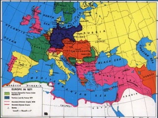 • La major part dels països que es van industrialitzar al llarg del
segle XIX consolidaren sistemes polítics liberaldemocràtics 
règims constitucionals:
• Separació de poders
• Ampliació del dret a vot.
• Drets fonamentals.
• Les diverses opcions polítiques s’organitzaven en partits
polítics que es presentaven a les eleccions.
• Destaquen la Gran Bretanya, França i Alemanya (tres
fórmules polítiques diferents)
 