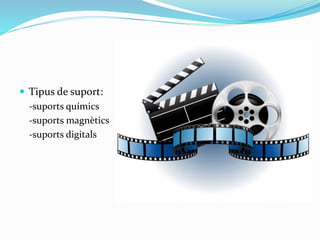  Tipus de suport: 
-suports químics 
-suports magnètics 
-suports digitals 
 