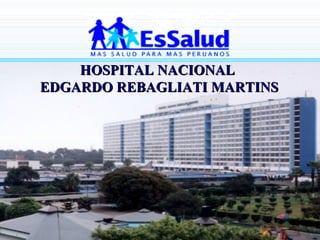 HOSPITAL NACIONAL  EDGARDO REBAGLIATI MARTINS 