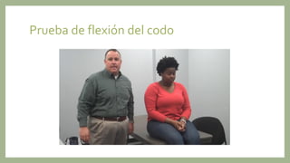Prueba de flexión del codo
 