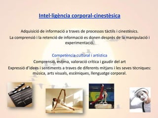  Intel·ligència corporal-cinestésica