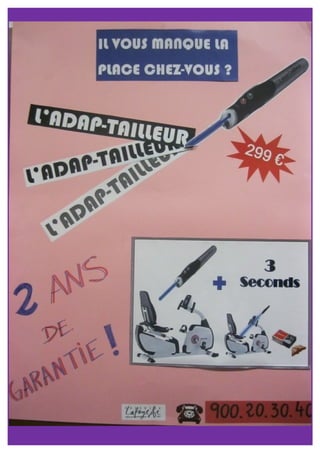 Les inventions - 2ème année