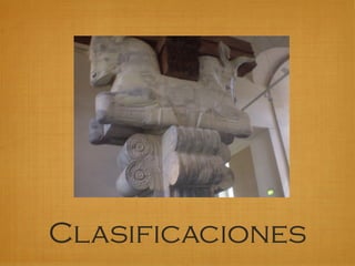 Clasificaciones
 