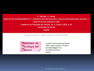 DR. DIDIER GÓMEZ TRUJILLO
 