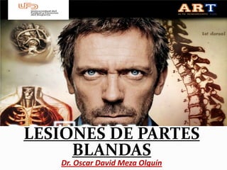 LESIONES DE PARTES
     BLANDAS
   Dr. Oscar David Meza Olguín
 