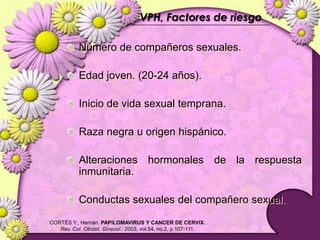 Lesiones PreCancerosas de Cervix