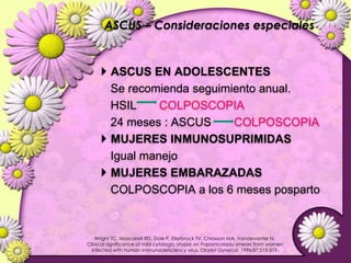 Lesiones PreCancerosas de Cervix