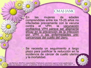 Lesiones PreCancerosas de Cervix