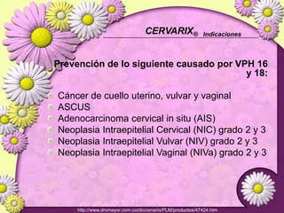 Lesiones PreCancerosas de Cervix