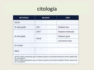 citología
 