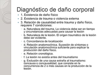 Lesiones Y Contusiones