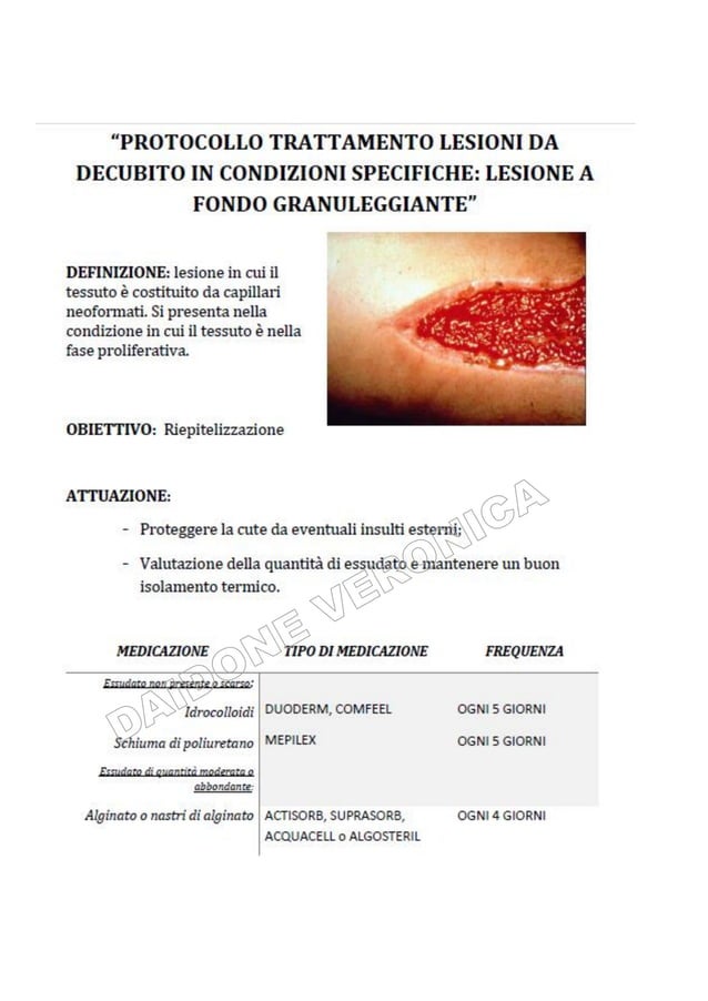 Lesioni da decubito
