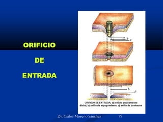 ORIFICIO
DE
ENTRADA
Dr. Carlos Moreno Sánchez 79
 