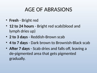Lesions and Abrasions, Alopecia, Dermatitis and Eczema.pptx