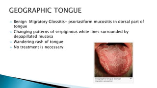 Lesions of oral cavity | PPT