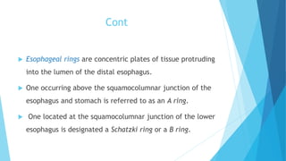Comprehensive Overview of Esophageal Lesions and Disorders | PDF