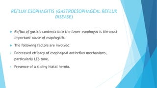 Comprehensive Overview of Esophageal Lesions and Disorders | PDF