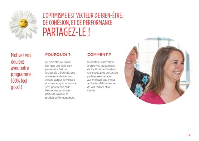 Les Journee De L Optimisme En Entreprise