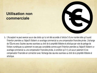 Utilisation non
commerciale
 